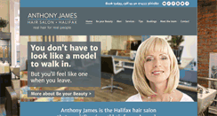 Desktop Screenshot of anthony-james.co.uk