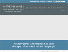 Tablet Screenshot of anthony-james.co.uk